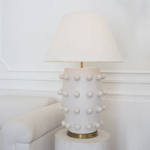 <span class=keywords><strong>Lampe</strong></span> de table <span class=keywords><strong>Simig</strong></span> Lighting, design américain, céramique noire, confort visuel, Linden, pour chambre à coucher - Product Image 4