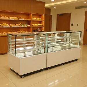 Congeladores Comerciales de Mostrador para Exhibición de Pastelería, Hechos de Vidrio, Ideales para Exhibición de Postres de Alta Gama en Cafeterías y Hoteles - Product Image 3