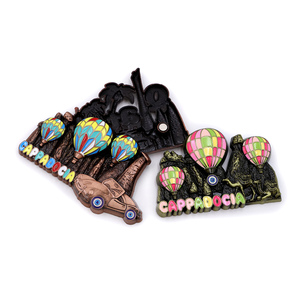 <span class=keywords><strong>Souvenir</strong></span> di Viaggio: Magnete per Frigorifero 3D a Forma di Mongolfiera delle Città Turche, <span class=keywords><strong>Souvenir</strong></span> Turistici da Viaggio Intorno al Mondo - Product Image 6