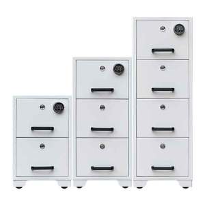 Tủ hồ sơ văn phòng hạng nặng với két chống cháy và chống trộm loại ngăn kéo mật khẩu điện tử khóa kết hợp cơ khí - Product Image 3