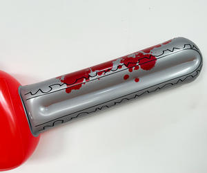 Motosierra Inflable de PVC Roja Personalizada, Pistola Inflable de Juguete para Niños, <span class=keywords><strong>Arma</strong></span>, Palos Inflables - Product Image 3