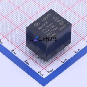HF3FF/024-1ZTF Power Relay Through hole Component (THT),15.2x19mm Relay 24V 1 Changeover: 1C (SPDT-Changeover)::: 5 360mW - Product Image 1