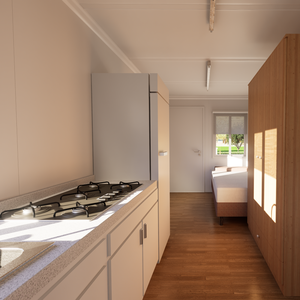 Maison 2 3 chambres à coucher Bungalow Flat Pack Container Home Extensible Conteneur Préfabriqué Petite Maison Mobile avec Maison Solaire 40ft 20ft - Product Image 5