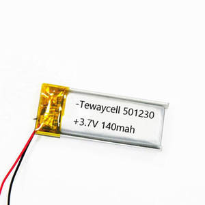 501230 130mah <span class=keywords><strong>3</strong></span>,7 v blaze ultra THIN cheap cell ion polymer smartphone battery for watch golf trolley - Product Image 5