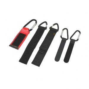 Sangle de voyage réglable avec logo personnalisé, auto-agrippante, en nylon, avec boucle, 100% nylon - Product Image 4