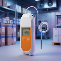 Enregistreur de données bio-pharmaceutiques M502 : Ultra-basse température -50°C ℃   Moniteur de température avec sonde externe et rapport USB