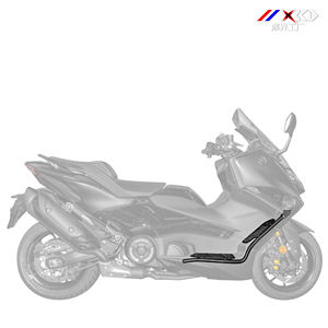 2021-2025 Yamaha Tmax560 Accesorios de motocicleta Panel DE <span class=keywords><strong>SEGURO</strong></span> anticaída de acero inoxidable Modificación de pedal de aluminio Todo nuevo - Product Image 3