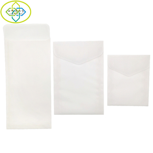 Sobre de papel de ácido sulfúrico translúcido en blanco personalizado - Product Image 5