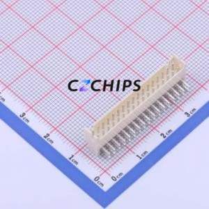 HC-PHD-2*17AW Wire-to-Board Pin Header Bent Lead Through Hole,P=2mm Connector 2x17P 2mm Right Angle Insert PHD - Product Image 1