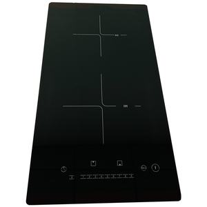 Placa Calefactora Eléctrica de Cerámica para Cocinar, Quemador Portátil de Encimera con Doble Control Infrarrojo, Placa de Vidrio para Cocina Eléctrica - Product Image 1