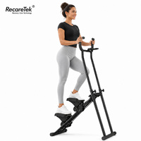 Máquina de Ejercicio Pequeña, Stepper para Fitness, Máquina de Step para Personas Mayores, Funcionamiento Silencioso, Estructura Reforzada