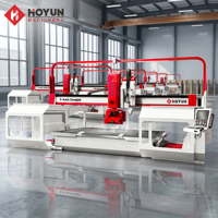 Máquina de Corte de Piedra CNC de 5 Ejes Tipo Sawjet Hoyun para Encimeras de Cocina de Mármol, Granito y Cuarzo