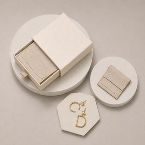 High-Grade Custom Cardboard Jewelry Drawer Box with Free Bag - Exquisite Packaging for Necklaces & Rings - Product Image 2