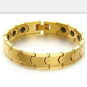 Vente en gros directe à l'usine, bracelet en or de tungstène amega rempli d'or pour mariage