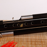 Instrument traditionnel chinois de haute qualité en ébène hulusi, flûte cucurbit hulusi, motif fait à la main pour les amateurs de musique