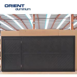 Porte coulissante en <span class=keywords><strong>aluminium</strong></span> de haute qualité de <span class=keywords><strong>4m</strong></span> pour la maison, la cour et le jardin. - Product Image 5