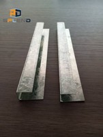 Canal J-Track de acero galvanizado para sistema de armazón de pared Materiales de construcción de metal con alta durabilidad para Australia