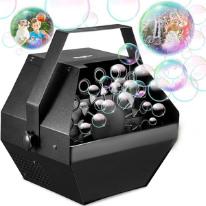 Máquina de Burbujas DJS Party Bubble Effect de 60W (Modelo Pequeño) para Eventos y Uso por DJ, Líquido Seguro y No Tóxico, Hecho en Guangdong - Product Image 1