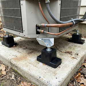 Soporte de Montaje Aislante de Vibraciones de Goma para Condensador de Aire Acondicionado Mini Split para Exteriores YOD Contractor, Piezas de Sistemas HVAC - Product Image 4