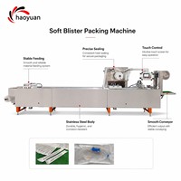 HAOYUAN HY-420 Machine d'emballage sous blister souple automatique à commande facile pour usage médical, ligne de scellage en acier inoxydable