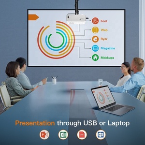 <span class=keywords><strong>12000</strong></span> Lumens 4K Proyector Nativ 1080P Wifi Proyector LED Full HD Chiếu 4K Cho Rạp Hát Tại Nhà Đảng Cuộc Họp Sử Dụng Máy Chiếu 4K - Product Image 4
