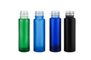 Sang Trọng 4Ml 6Ml 8Ml 10Ml 15Ml Rõ Ràng Hổ Phách Màu Xanh Sương Nước Hoa Tinh Dầu Cuộn Chai Thủy Tinh Với Nắp Tre - Product Image 4