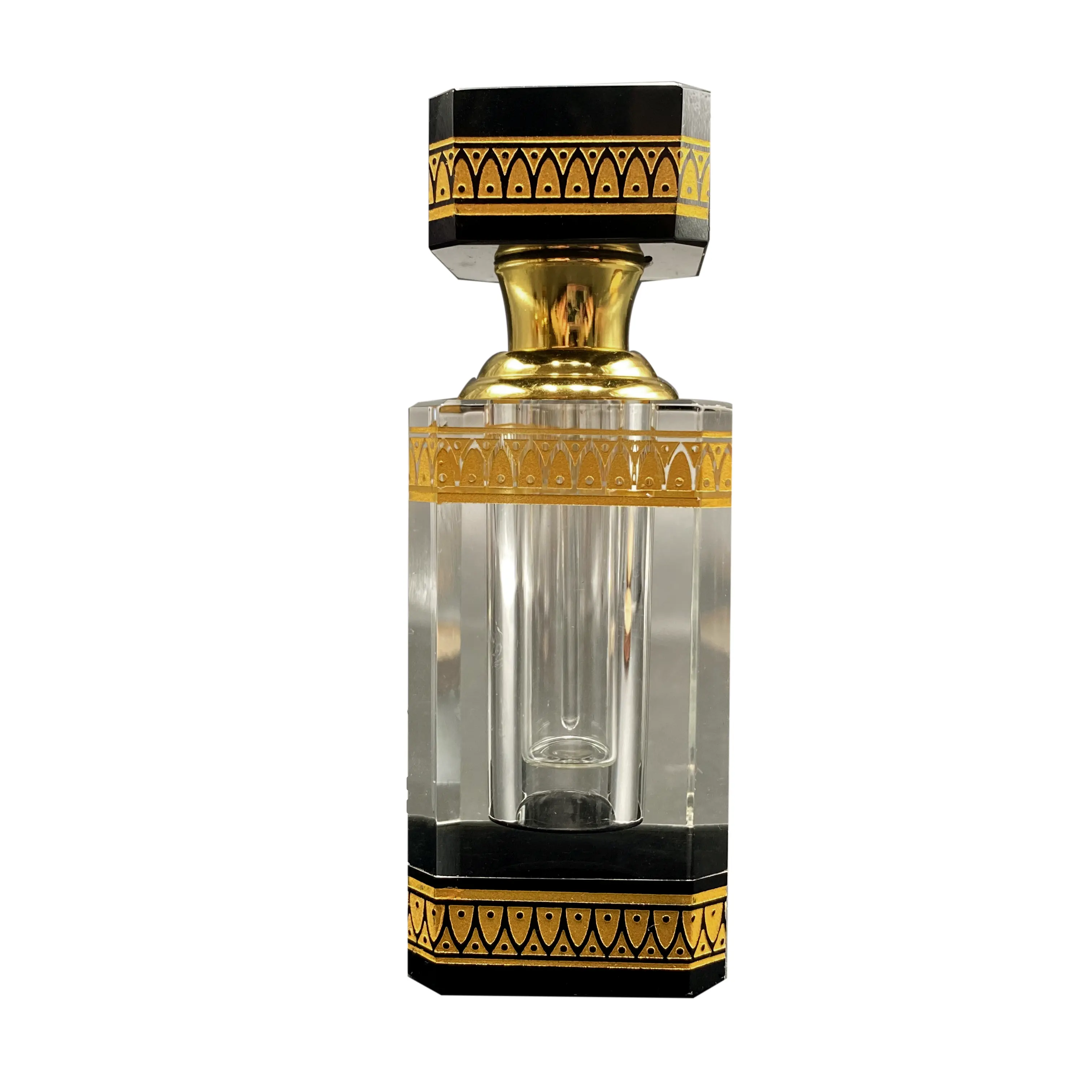 Empty Crystal Decorative Fancy Perfume Fragrance Oil Attar Bottle in the middle east
