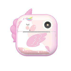 Cámara de unicornio para niños, cámara de impresión instantánea HD, cámara instantánea para niños, cámara de película con papel fotográfico térmico, juguetes Wifi para vacaciones - Product Image 4