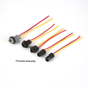 AUTO Lamp Holder Fog Light Wiring Harness Auto Connectors Fit Fog Lamp H8 H9 H11Small Lamp Holder 1156 1157 3156 3157 T10 - Product Image 2