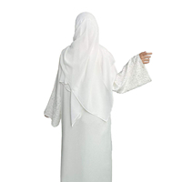 Trendy elegante Abaya traditionele islamitische kleding, modieus met pailletten, ademend, Midden-Oosterse islamitische gewaad voor vrouwen