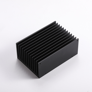Tùy chỉnh chất lượng cao màu đen anodized al6061 6063 nhỏ thành phần thụ động <span class=keywords><strong>heatsinks</strong></span> với uốn/Hàn/cắt dịch vụ - Product Image 6