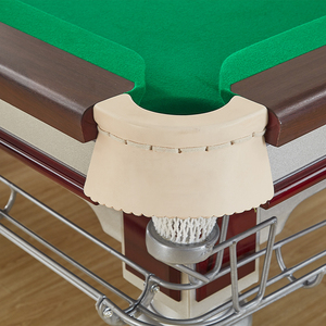 Table de billard de 8 pieds en bois massif durable avec coussin en ardoise pour les clubs et les centres commerciaux - Product Image 4