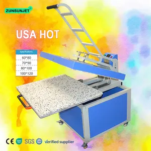 Multifunction high quality sublimation 120cm large heat press machines 80x100 pull out commercia