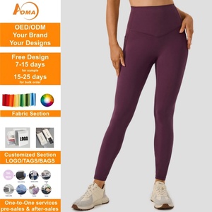 Aoyema – Legging de yoga une pièce sans couture, taille haute, effet seconde peau, pour fitness, course à pied et sport, pour <span class=keywords><strong>femme</strong></span> - Product Image 1