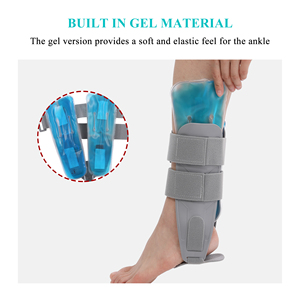 Có thể điều chỉnh màu xám mắt cá chân ổn định Brace cứng nhắc bong gân viêm gân cố định một kích thước stirrup mắt cá chân Brace - Product Image 2