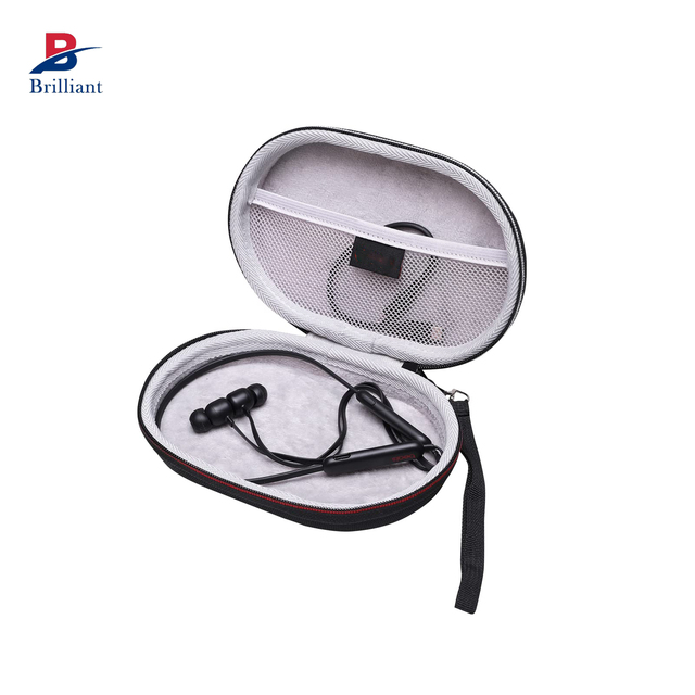 Brilliant Customized Earphone Case Beats Flex/Sony MDREX15AP/Sephia SP3060 Protective Travel Wireless Earbud Eva Storage Bag BWL
