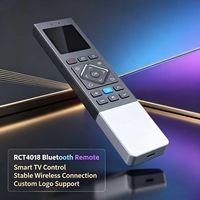 Control Remoto Inteligente para TV de 18 Teclas, Inalámbrico, OEM, ODM, Personalizado, Compatible con Diseño y Desarrollo I+D Independientes