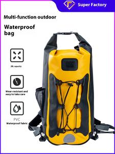 Custom Large Capacity Multi-functional Outdoor Backpack Waterproof Pvc Material Mountaineering Hiking Swimming Drifting <b>Bags</b> - Product Image 6