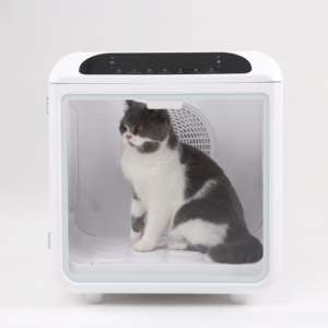 Scatola asciugatrice di grande capacità 66L <span class=keywords><strong>per</strong></span> <span class=keywords><strong>gatti</strong></span> e cani di piccola taglia ecologica di lusso Design rapido asciutto universale <span class=keywords><strong>per</strong></span> negozi di animali - Product Image 1