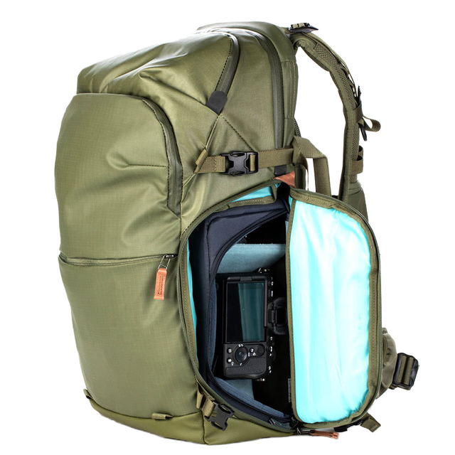 Custom Travel Hiking Backpack Zipper Waterproof Digital Gear Camera Bag Tripod Holder Portable Video Equipment Compartment