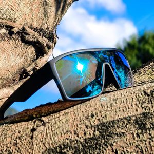 Lunettes de cyclisme personnalisables avec verres photochromiques polarisés TAC, protection UV, anti-buée, monture TR90 - Product Image 4