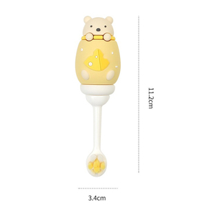 แปรงสีฟันเด็กแบบขายส่ง ขนแปรงนุ่มพิเศษ สำหรับทันตแพทย์ แบรนด์ <span class=keywords><strong>Bear</strong></span> สำหรับเด็กวัยหัดเดิน ดูแลช่องปาก แปรงกัดฟัน ทำความสะอาดเหงือกเด็กทารก - Product Image 2