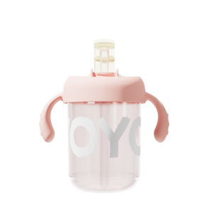 Gobelet anti-fuite OYO pour bébé avec paille et poignée, à partir de 12 mois, gobelet standard. - Product Image 1