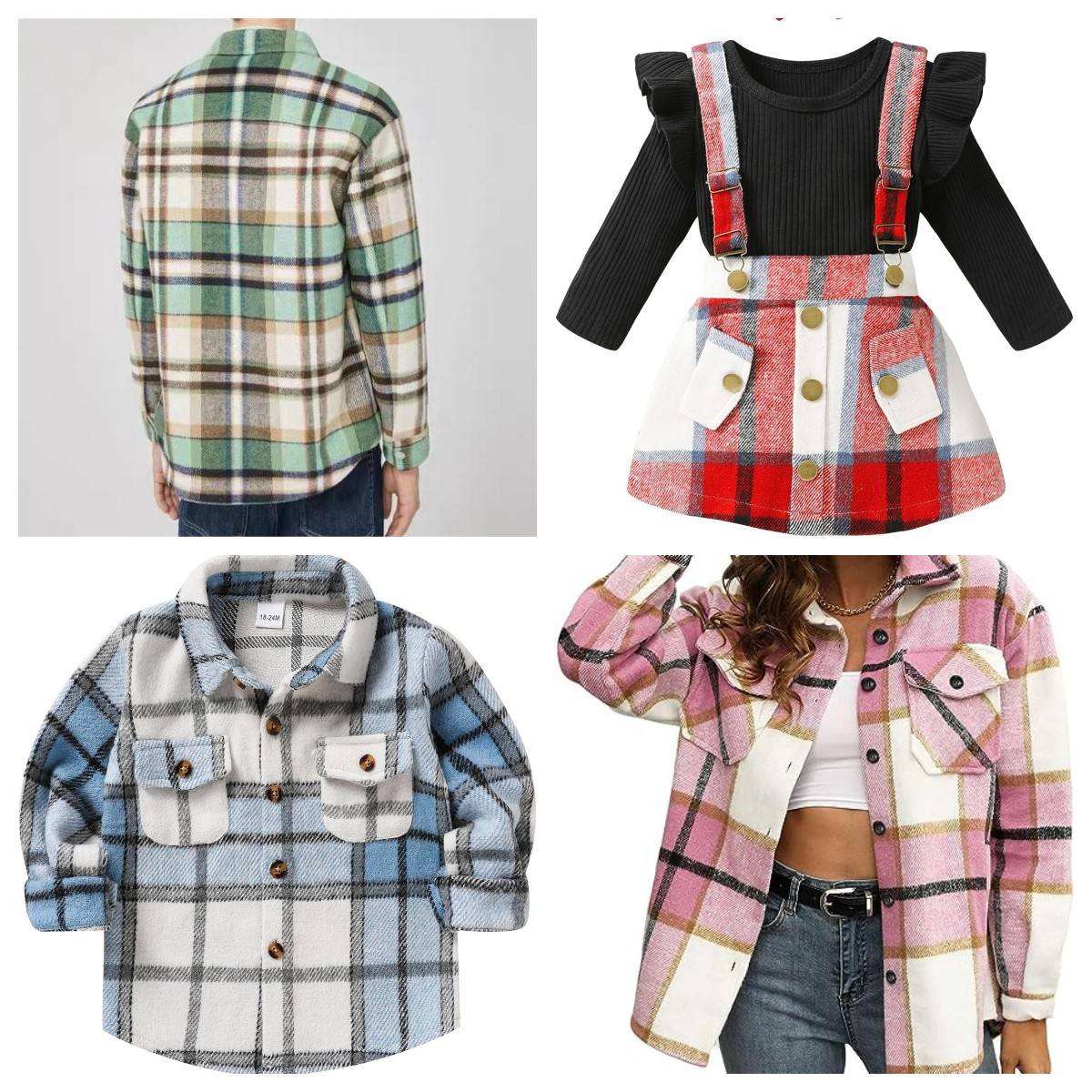 Polyester Printed Plaid 100% Cotton Yarn Dyed Baby and School