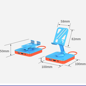Convertidor DE VIDEO 4K HD de alta calidad, soporte de consola de juegos plegable giratorio, concentradores USB de carga PD para interruptor - Product Image 6