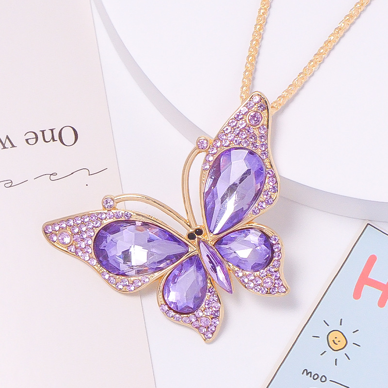 Collar de violetas