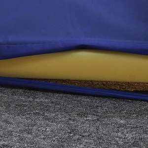 Matelas en mousse personnalisé 1920x840x80mm, imperméable, pliable, pour hôpital et usage domestique, housse en tissu Oxford bleu - Product Image 1