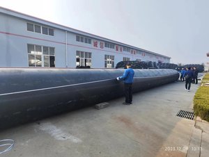 أنبوب قابل للنفخ بحجم مخصص من Astillero بحجم قابل للنفخ X 18m أنبوب وسادة هوائية لإطلاق السفن - Product Image 5