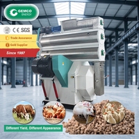 Nouvelle machine à granulés d'aliments certifiée ISO 9001, homologuée CE, à commande automatique, construction en acier inoxydable, brevetée