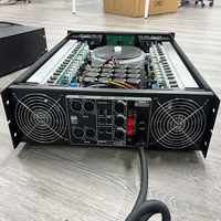 Amplificateur de puissance professionnel 3U à montage en rack, classe H, double canal, 1500W, adapté aux salles de banquet et aux systèmes de sonorisation de scène